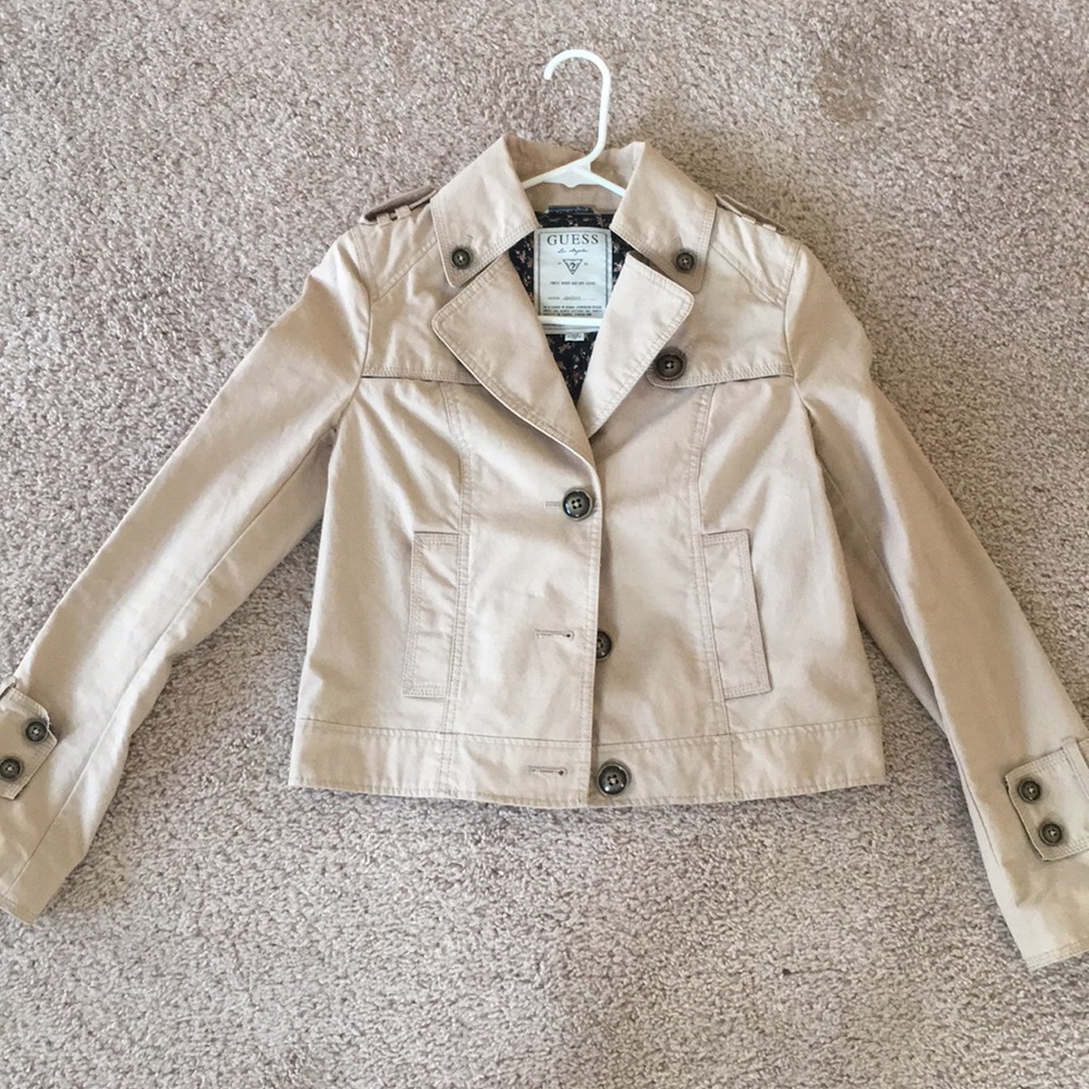 Guess trench coat style jacket